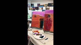 Kelly Jo Paints Chile Ristra