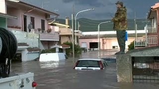 Sardegna: si aggrava il numero delle vittime delle alluvioni. Molti i dispersi
