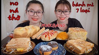 Đại tiệc bánh mì: Làm và ăn bánh mì 7 món | MUKBANG