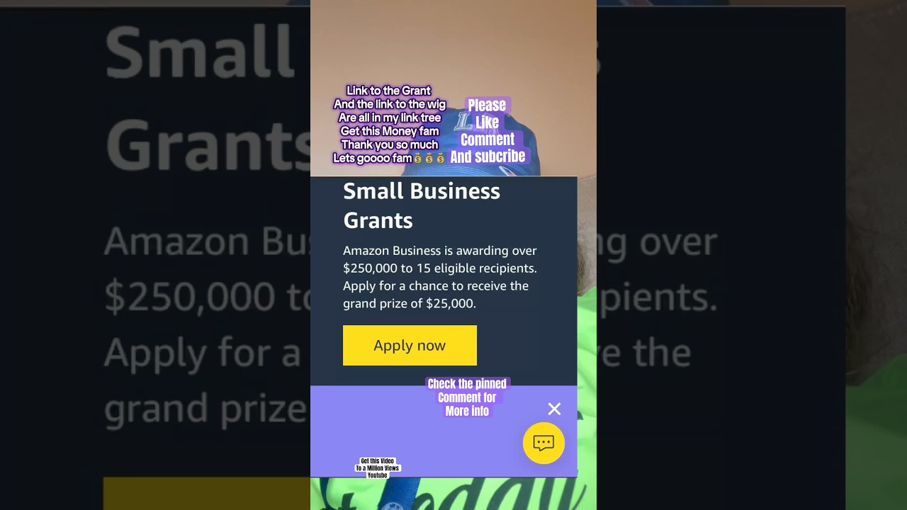 Amazon Is Giving away 25k  In Business Grant Money 2025! 