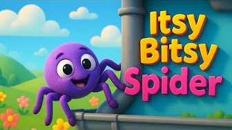 ITSY BITSY SPIDER - Song for Children | 3D Animated Nursery Rhyme for Kids ITSY BITSY SPIDER - Song for Children | 3D Animated Nursery Rhyme for Kids