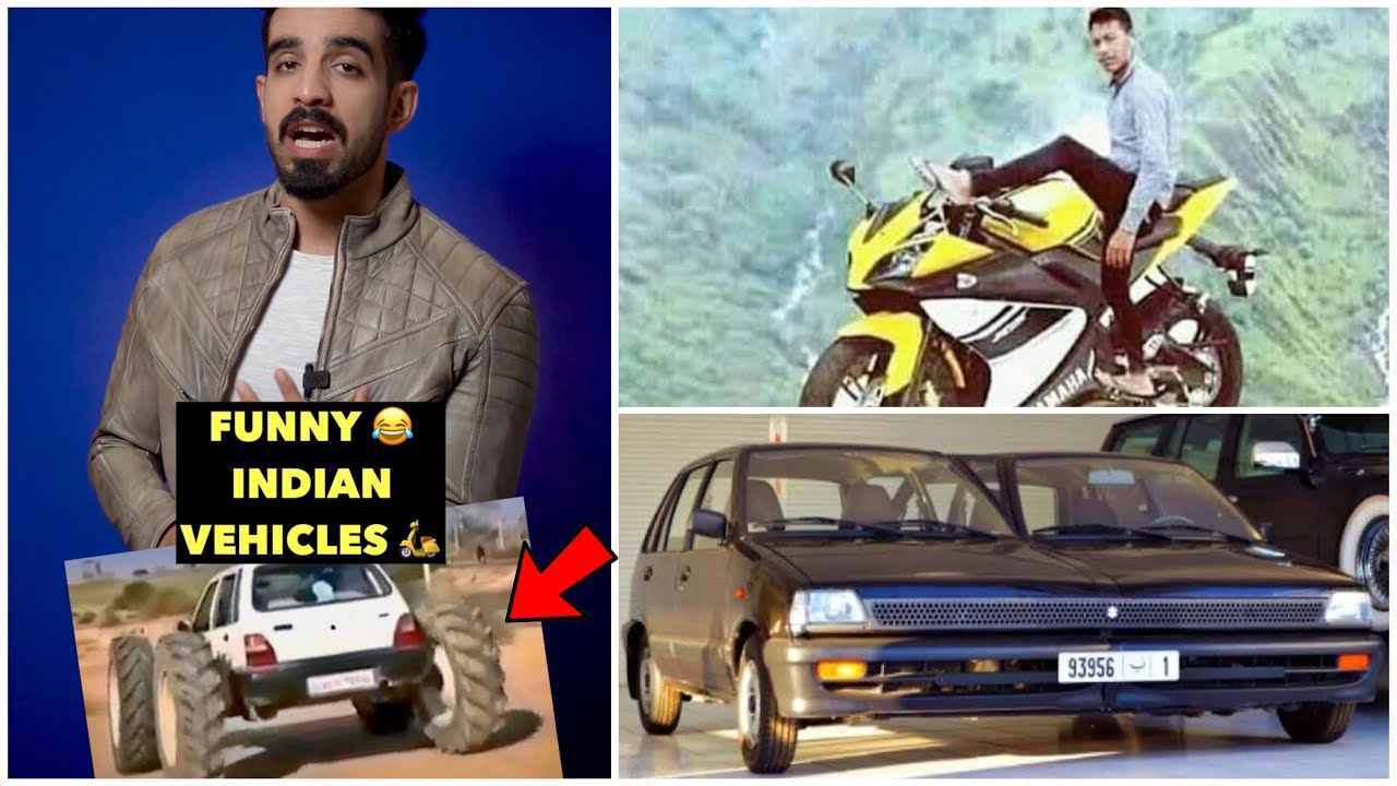 Funny Indian Cars/ Bikes🚗🛵🤣 #shorts #Vehicles #funny - YouTube