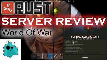 World Of War (Recycle Anywhere, Keep Backpack On Death) #Rust #PVE #RustServerReview