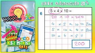 2018 KS2 Maths SATS Paper 1 Q6 Arithmetic