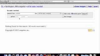 Craigslist Illinois Used Cars For Sale by Owner - How to Search All Cities