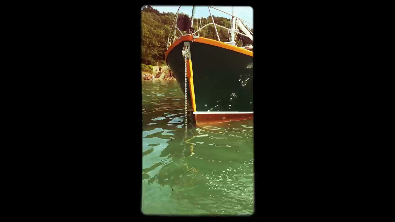 #colvic watson #sailing#classic Sailing Boat￼￼#anchoring #sunset #sea #dolphin#beautiful