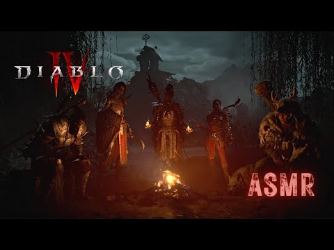 ASMR Gaming 🎮 Diablo 4 Beta | Close whisper for Sleep & Relaxation 💤