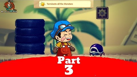 Super Machino go world adventure Gameplay Walkthrough Part 3 || Kill all Monsters || Rocky Desert 3