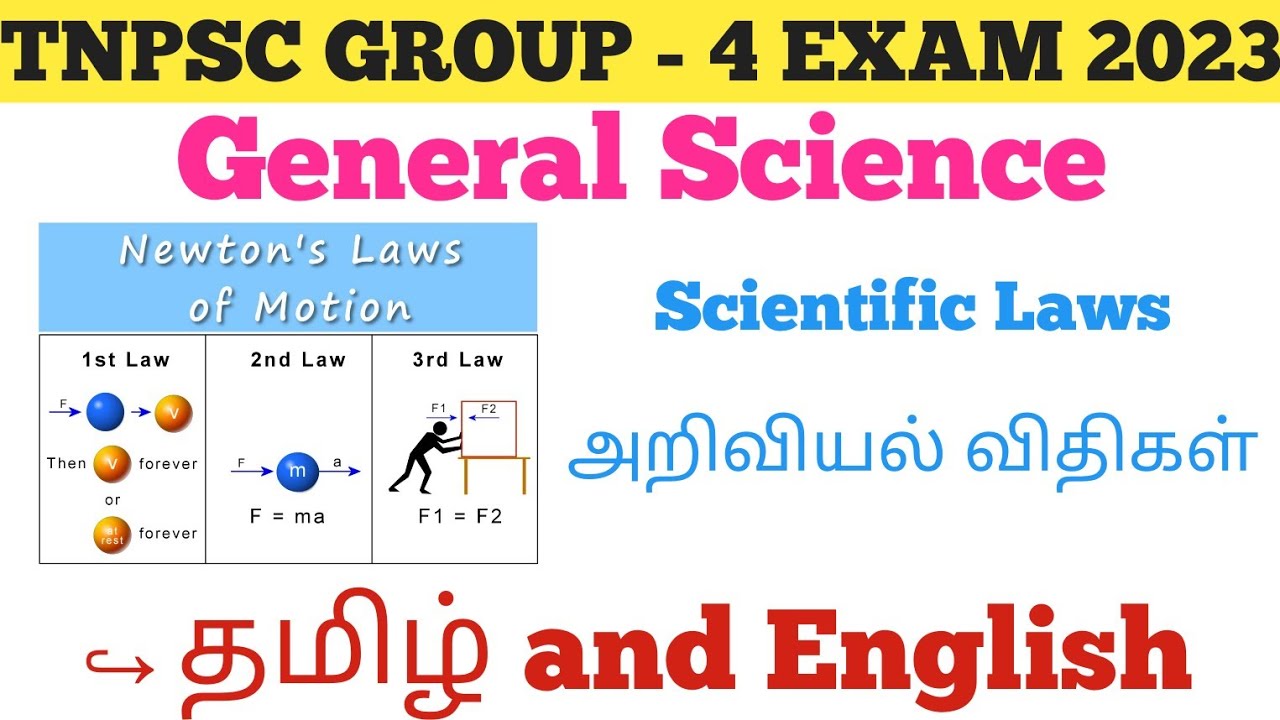 Tnpsc Science Scientific Laws (Part 1) YouTube