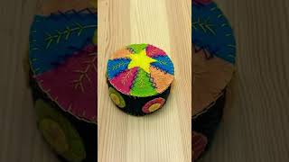 #shorts Pincushion Pie Wool Appliqué DIY Kit