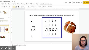 Week 5: 1st Grade - Google Slides