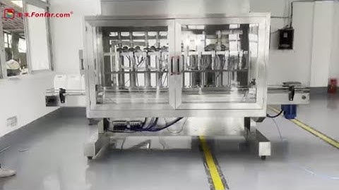 High quality fully automatic servo motor paste precision filling machine