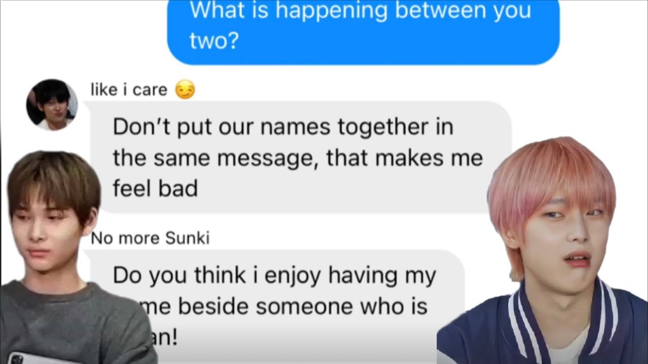 ENHYPEN Texts - No More Sunki! 💔🚫