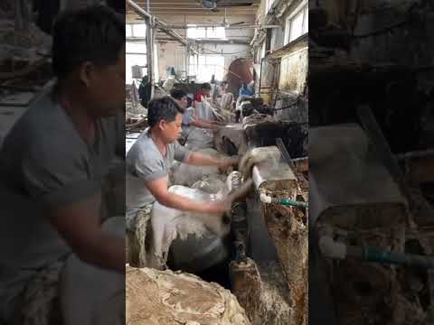 طريقة دباغة الجلود التقليدية القديمة