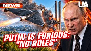 Kremlin in AGONY! Putin orders army to drop the rules: drones attack bridges in Kyiv
