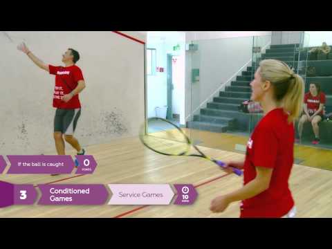 SquashStart Lesson 3 - Conditioned Games: Service Games