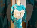 浴衣コーデ｜爽やかターコイズ×兵児帯夏祭りYukata Style| Turquoise Floral Kimono with Fluffy Heko Obi for Summer Festival