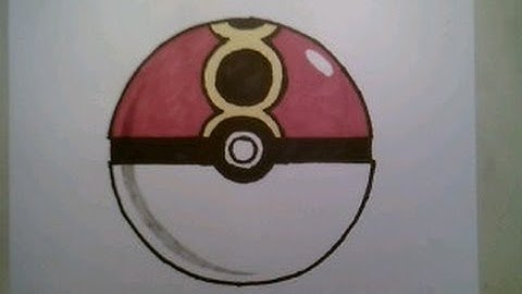 how to draw the Repeat Ball Pokemon Pokeball Go 3d Easy Doodle Sketch Step By Tutorial Iphone Game