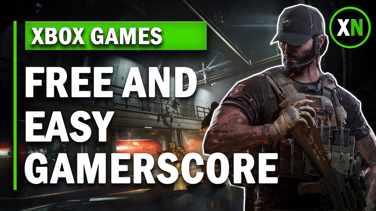 Free and Easy Gamerscore Games on Xbox - 2023