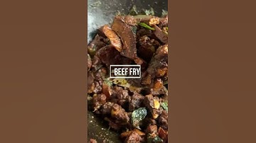 Delicious Kerala Style Beef Fry #Shorts