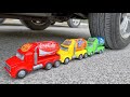 Crushing things with car best long compilation 3  running over stuff with a car