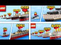 LEGO Ships in Different Scales (Titanic, Britannic, etc.) | Comparison