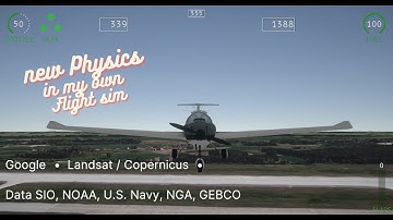 New Physics and new Aircraft in my own Flight sim | Unity Flight Sim Dev