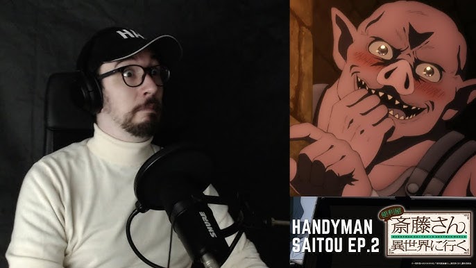 Handyman Saitou in Another World Episode 1 Reaction and Review - A Relaxing  and Pleasant Watch! 