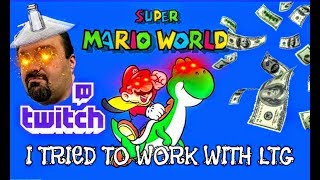 DSP Tries It: Secrets About LowTierGod While Playing Super Mario World SALT!