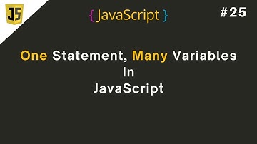 #25 Master JavaScript Variables in One Epic Statement | #JavaScript #webdevelopment #python