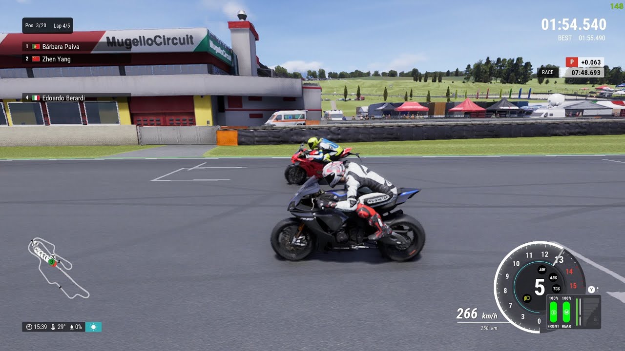 RIDE 5 - YAMAHA YZF R1M 2020 || POWER OF DUCATI AT MUGELLO - YouTube