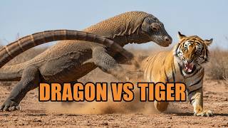Komodo Dragon Vs Tiger Rare Apex Predator Showdown Animal Fights