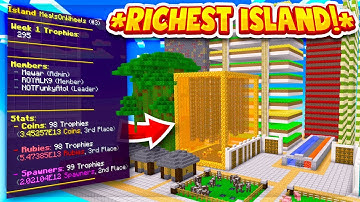 CREATING THE *RICHEST* TRIO SKYBLOCK ISLAND! ($$$) | Minecraft Skyblock | EnchantedMC EP #7