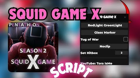 🦑 Squid Game X Script - Wins Games | Glass Marker | Hitbox