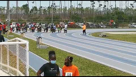 Fletcher Lewis Invitational 2020 K. Pinder u13 100m