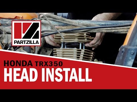 honda-rancher-350-top-end-rebuild-part-4:-head-installation-|-partzilla.com