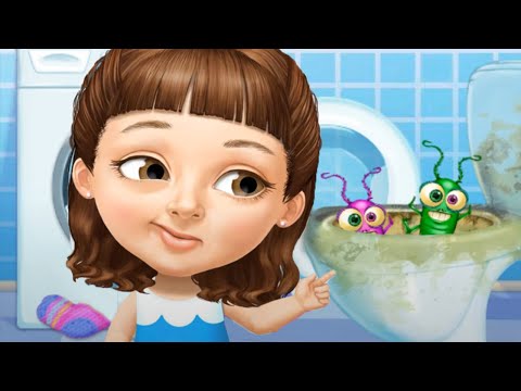 barbie home cleaning games