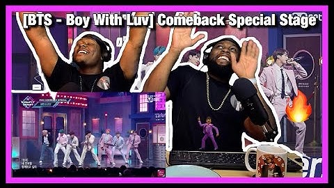 [BTS - Boy With Luv] Comeback Special Stage|Brothers Reaction
