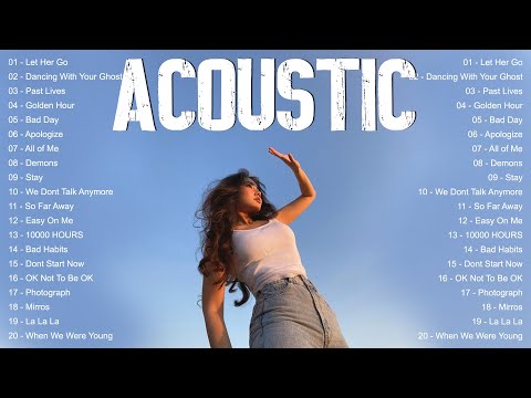 Best Relaxing Acoustic Love Songs 2024 - Soft Chilling Time Songs Cover Playlist