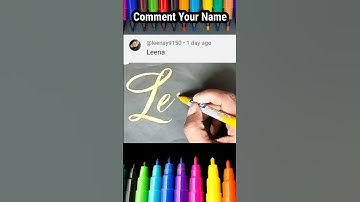 name calligraphy #shorts #youtubeshorts #cursive #writting #english calligraphy
