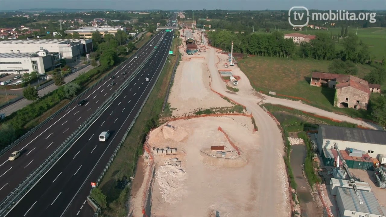 Ferrovia Alta Velocità - Milano / Venezia: tratta Brescia Est - Verona - Maggio 2022