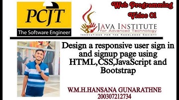 Web Programming Video 01 | Java Institute | Eshop |