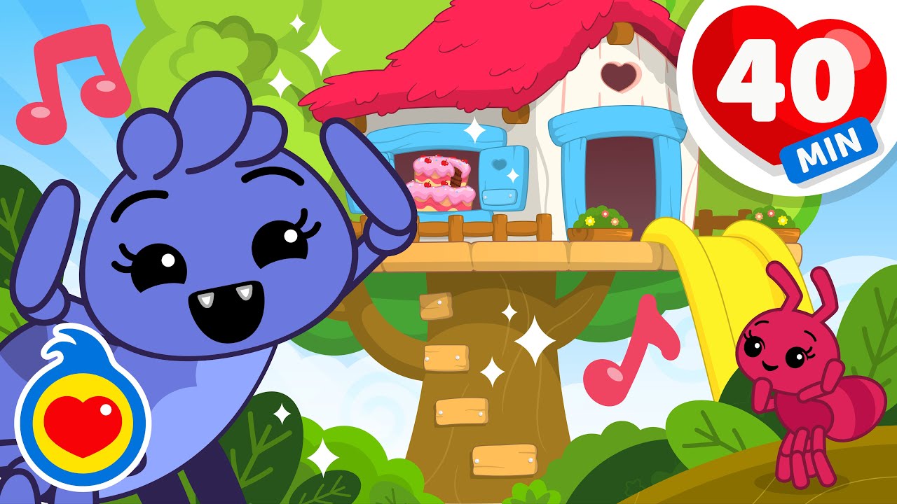 Itsy Bitsy Araña Quería Ir a la Cima 🕷️🎶 Y Más Canciones Infantiles (40 Min) | Plim Plim