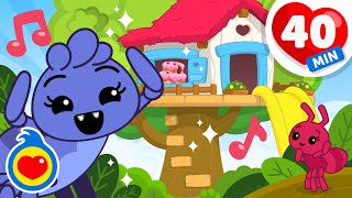 Itsy Bitsy Araña Quería Ir a la Cima 🕷️🎶 Y Más Canciones Infantiles (40 Min) | Plim Plim