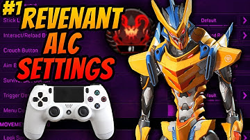 #1 Revenant 126k Kills Custom ALC Settings  - Apex Legends Controller Settings