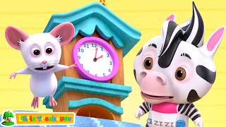 Hickory Dickory Dock | Mouse Breaks The Clock | Nursery Rhymes For Kids