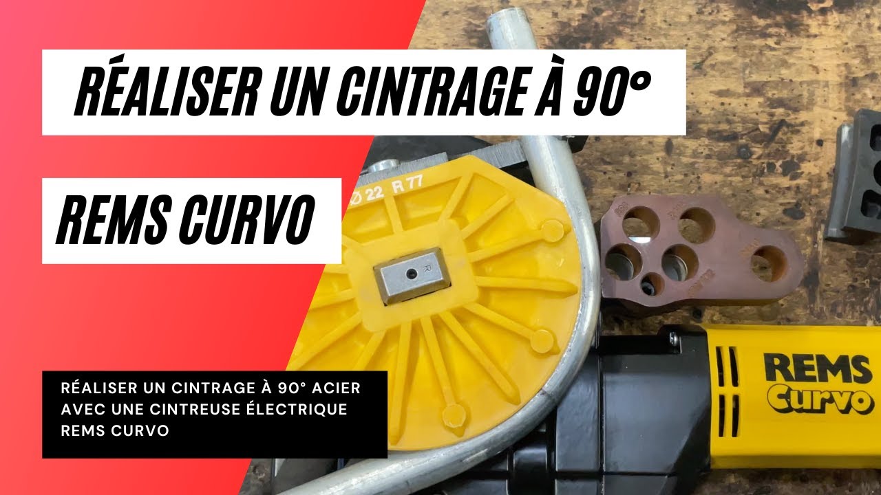 Comment cintrer un tube acier à 90° avec une cintreuse REMS CURVO YouTube — free download