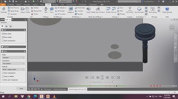 Mô phỏng quá trình gia công trên InventorCam