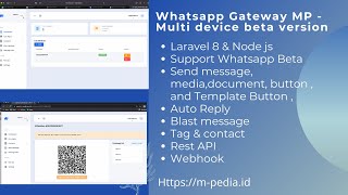 WA Gateway | Support WA Beta Multi Device | v1 Whatsapp Gateway M Pedia screenshot 2