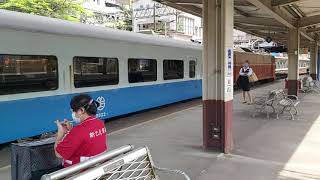 642次樹林發車經由花東線開往台東的E411單電頭+八節復興號